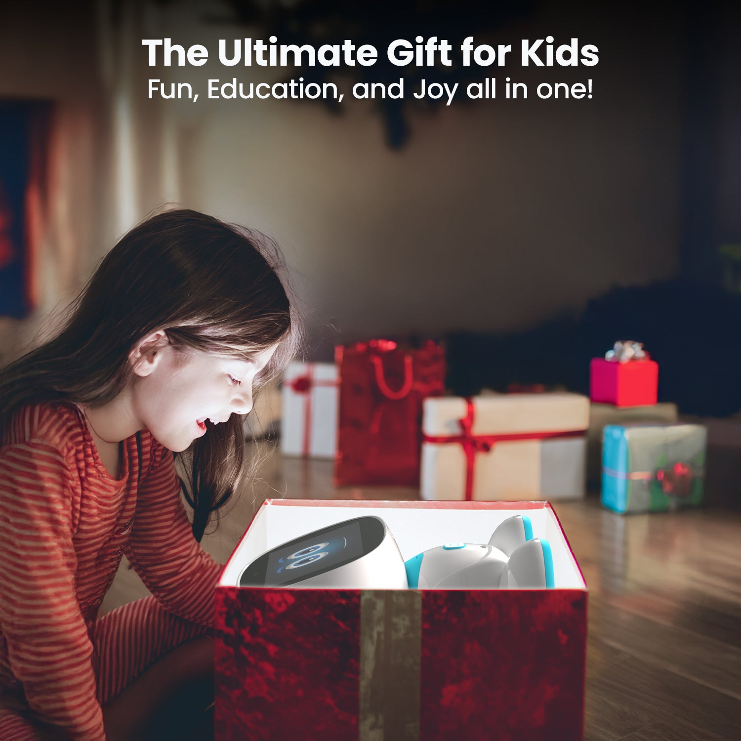 Misa 2: Playful Learning STEM Robot | Programmable, Voice-Activated AI Tutor, Autonomous, Educational Games, Smart AI Skills, Translation, Best Birthday Gift for 5 6 7 8 9 Boys and Girls (Rose Petal)